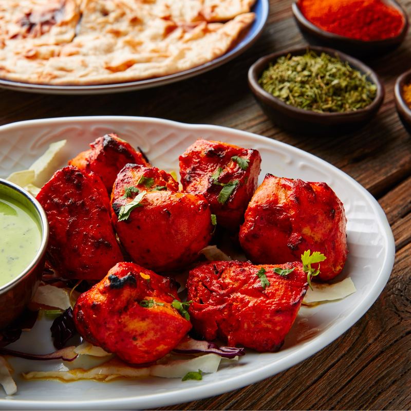 Chicken Tikka Masala — pollo a la brasa en salsa masala